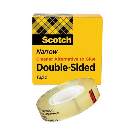 Scotch Double Sided Tape, 1/2 x 900 in. 66512900